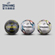 Spalding Official Flagship Store Matrix Series Machine couture n ° 5 Football 64-967Y 64-967Y (noir / jaune) N ° 5 Ball (11 personnes régulières)