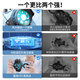 Xiaotian Mobiltelefon Kühler Live -Sendung Universal Bracket Integrated Desktop Stille Halbleiterkühlungsartefakt -Wärme -Dissipation zurück -Clip für Apple, Huawei, Xiaomi Fast Ice Dichtungslüfter Single Kühlkühler [keine Klammer]