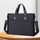 Sieben Wolf Aktentasche Herren Aktenbeutel Handtasche Herren Aktentasche Frauenpendelgeschäftsbesprechung Schwarz + Riemenlänge 38*Höhe 29*Breite 7cm
