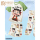 Modal Kinderpyjama Little Boy Dünne Sommerjunge mittelgroß und große Kinder Drei-teilige Heimkleidung Nezha Spring- und Sommeranzug 1H-ST-12347 170 17010 Größe (110-120) CM