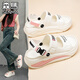 SENMA Slippers for women in summer new style, thick sole, heightened and slim-slide, flip-flops, high-value, versatile casual beach sandals, white powder 37-38