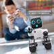 Jiongzai Fernbedienungsroboter, der den intelligenten Sprachdialog der Kinder begleitet, neue High-End-Schwarz-Technologie-Spielzeuge, die sprechen. Klassisch-re-Red-Puzzle-Wachstum Geschenk Early Education Roboter Offizielle Standardkonfiguration