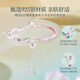 LAO Fengxiang's Original Butterfly Silver Bracelet Fomen's Fomen Half Bracelet Jewelret Anniversary Anniversary Birthday For Girlfriend taoyaoqiyu* Caja de regalo de marca (almacén local/entrega al día siguiente)