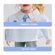 ASK JUNIOR pure cotton children's shirt 2026 autumn long-sleeved college style shirt jacket medium and large children's tie print girls blue 130