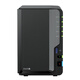 群晖（Synology） DS225+四核心 两盘位 NAS 网络存储服务器 企业团队办公 私有云 文件共享备份 黑色 8TB版（含2块群晖原厂4TB硬盘）