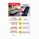 Lit pliant simple, lit de sieste lit portable lit pliant bureau quatre fois lit de lit standard lit pour lunch pour le déjeuner lit pliant 60 éponge épaissie de standard b noir noir 4 fois