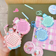 Hanoufei magnetischer Stahl Ball Zeichnungsbrett entpackt Magnetplattenschlüsselkette Entpackt Kinderspielzeug Jungen und Mädchen geben Geschenke Pacha Hund Hunde