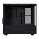 SAMA Xiaojinghong black MATX sea view gaming computer case 270 panoramic/double-sided glass/support 360 water cooling/9 fan positions/410mm long graphics card/U2+U3