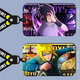 
Naruto Sasuke Ha Fengmura Gate High-Precision Student ID Card Case School Card Bus Card Meal Card with Lanyard Brand M12154 Tobirama Card Case + White Bracelet