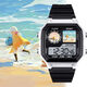 
Sky Light Escape Characters Anime Customized Watch Two-dimensional Smart Small Square Electronic Watch Men and Women's Model Students [Fashion Silver-Electronic Watch] z3882 Light Escape Super Value Gift Pack (Extra Long Battery + Gift Box Packaging)