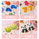 Kinder Holz digitaler Buchstaben Tierverkehrslernen kognitiver Puzzle -Puzzle -Board Kinder Handschützer Spielzeug Großhandel Gemüsepaarung Board XM