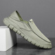 Studenten Leinwandschuhe Herren 2025 Sommer neuer Stil Altes Peking -Stoffschuhe Herren trendige Schuhe Leinwand Schuhe Männer Lazy Pedal YS901 Black 39