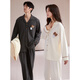 
Delia couple pajamas for women in autumn and winter pure cotton 2025 new long-sleeved cartoon men can wear home clothes spring suit for men 25036 L women (recommended 100-120 Jin [Jin equals 0.5 kg])