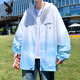 Playboy (Playboy) Couleur de dégradé Ice Ice Silk Scred Vêtements pour hommes en été léger et respirant des vêtements de crème solaire pour les adolescents manteau d'été 6629 Blue M (environ 80 ~ 100 Jin [Jin est égal à 0,5 kg] peut être usé) peut être porté)