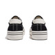 Frauenschuhe für Frauen im Sommer Neue Dickdick-Canvas-Schuhe für Frauen vielseitige Freizeitbrettschuhe für Männer und Studenten Paar Sportschuhe für Frauen schwarze Leinwand (Flaggschiff) 37 (Frauenmodell)