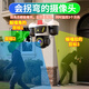 镭威视4g三摄像头室户外终身免流量监控器家用无需连wifi手机远程360度无死角带高清夜视全景不网线农村