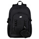 New Balance21.3L Mode, tragbare und praktische Stoff -Rucksack reguläre Männer und Frauen gleiche Model Paarmodell Braun Black Brown