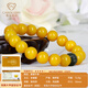 Jiale Beeswax Bracelet Female Old Beeswax Chicken Oil Yellow Bracelet Baltic Amber Jewelry Accessories Birthday Gift Genuine