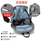 Chest bag for men's one-shoulder crossbody bag for chest trendy multifunctional sports and casual small cross bag lightweight cross bag new product ink black X1049
