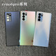 OPPO is suitable for reno5pro original back cover reno6 glass back shell reno5k mobile phone battery cover + disassembled case Reno6Pro + summer clear sea with frame