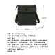 [Второй рукой 99 Новый] Не используется Armani Axe Men's Men's Men's Men's One-Crossbode Crossbody Bag XM000591 AF12099 UB001 Dark Green