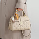 Calviakrim International Light Luxury Marke 2025 Neue Modependlertasche Frauen große Kapazitätstasche Crossbody Tasche Premium Handtasche Aprikosenfarbe