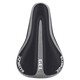 Riese (Riese) eignet sich für ATX660 Accessoires 830/777/720 Fahrradkissen Mountainbike Super Soft Seat Cushion Cover Schwarz und Weiß [Stoffkordelstring/Weiches Silikon/Anti-Schlupf-Pellet