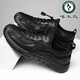 Sandalias de carpintero de carpintería para hombres Summer 2025 Nuevos zapatos de malla de malla Cuerpo de cuero de cuero genuino para hombres zapatos de senderos al aire libre transpirables 6628 marrón [colección y compra de envío prioritario] 40