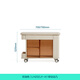 Table basse à domicile de Lin, canapé, petite table d'appoint, salon mobile, petite table d'accueil, petit appartement nouveau modèle LH202J1