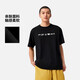 Li Ning Comfortable Short Sleeve Men's T-Shirt 2025 Summer Sports and Casual Top T-Shirt Loose Breathable AHSV679 Milk White AHSV679-1 S