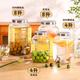Meichu (Maxcook) Botteille de vin Bouteille de trempage Jar Verre Kimchi Jar Jar Scellé ménage Wine Scelled Medicinal Wine Jar 8 Jin [Jin est égal à 0,5 kg] MCT7371