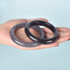 Pangdonglai quality smoke purple Hetian jade bracelet Tianlan women's one thing picture jade Qinghai jade bracelet JP6628[55mm]