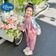 Disney Baby Girl Autumn Outfit Fashionable Children 2025 New Spring and Autumn Big Children's Kulomi Jacket Traje deportivo casual Conjunto de dos piezas Kulomi Kulomi Jacket + Pants 140 (Modelo mejorado) CM