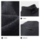 Septwolves Wool Jacket Men's Autumn Stand Collar Jacket Men's Lining Anti-static Simple Business Work Versatile Men's Clothing