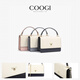 Coogi [New Product] Bag Damen Vielseitiger Ketten -Pendler -Umhängetasche Crossbody Body Leichte Luxus Handheld Small Square Bag Pink_ (Standard mit einem Schultergurt)