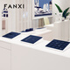 
FANXI [New Product] Jewelry Display Plate Display Props Ring Necklace Earrings Counter Jewelry Display Stand Blast Ring Plate (4_1 Plate)-P15913
