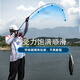 Shimano Mechaniker Ashinon Road War Wang Chao Leichter Kohlenstoff Luer Stange Vollwasser Donner Starker Stange Long-Pop-Griff Griff Schnelleinstellungsstange 2,03 Meter Straßenkrieg Wang LOS682M-STRAIGHT GRUND