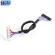 Zejie FIX-30PIN LCD LVDS dual 8-screen cable with buckle and ground wire 25/30/40/50/60/100/150 FIX-30PIN with card ground wire 300MM No Specifications