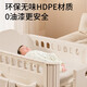 可优比尤卡布尿布台婴儿护理台新生婴儿多功能可移动换尿布台洗澡婴儿床 护理台+4D空气纤维垫