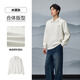 Heilan House (HLA) sweatshirt men's series Qimingji long-sleeved men's autumn cement gray 7B L 175/92A recommended 137~150Jin Jin equals 0.5 kg