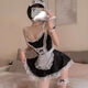 情趣内衣女仆装性感睡衣制服cosplay激情小狗大码圣诞羞耻sm 配袜2双7912女仆+7027粉护士 160(M)