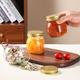 Baijie sealed jars 6 pieces packed with 300ml honey bottles cans jars with lids jam jars coffee beans tea jars glass storage jars