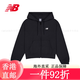 NEW BALANCE NB官方女款潮流百搭运动休闲连帽卫衣 BK WJ41501 M BKWJ41501 S 均码
