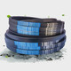 Miehong MIEHONE triangle belt C-type C845 to C6800 mining industrial agricultural machinery harvester motor transmission belt C-3886Li