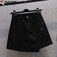Woodpecker (Tucano) 2025 pantalon et jupes minces d'été pour les femmes Version européenne décontractée lâche denim polyvalent les jupes courtes hautes hautes taille largeur A-line aire blanche tendance e 9207 m 100jin [Jin équivaut à 0,5 kg] -110jin [Jin est égal à 0,5 kg]