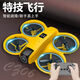 Didendu MHD Drone H21 Quad-Achse Drone Hover Toys Kindertags-Jungen Geschenkbedienungs Flugzeug-Grundschule Grundschule Upgrade-Modell [Deep Sui Gray] Festhöhe + Hindernisvermeidung + 8k Dual Vier-teilig Batterie + Zubehör Batterie + Geschenkbox + Fernbedienungsbatterie Batterie