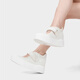
IIJIN 2024 new women's shoes 8cm thick sole inner height-enhancing fashion beads Mary Zhen casual shoes women YF698ABS beige 37