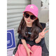 Ultraman Children's Hat Spring and Autumn R Letters 2025 New Baseball Cap Boy Baby Fashion Baseball Cap Sun Hat 2# Rose Red Mesh Breathable Model 2-15 Years Old All Size
