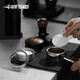 MHW-3BOMBER bomber coffee machine handle round powder bowl filter paper extraction separation water Italian filter aluminum box 100 sheets