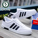 Spechtschuhe koreanische Stil Teen Casual Sneakers Leder Trendy Herrenschuhe Herbst Studentin weiße Top -Leinwandschuhe Männer 3881 Weiße Lederflächen wasserdicht 38